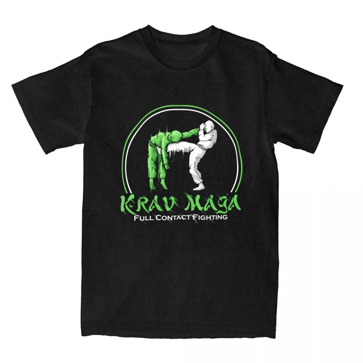 Men Women's T-Shirt Krav Maga Training Fighter Accessories Awesome Pure Cotton Short Sleeve T Shirt Round Neck Tops Plus Size