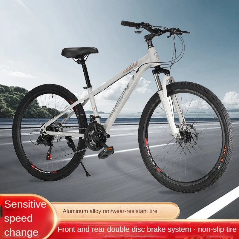 New 26 inch mountain variable speed bicycle for adult outdoor riding 21 speed lightweight off-road bicycle road bicycle