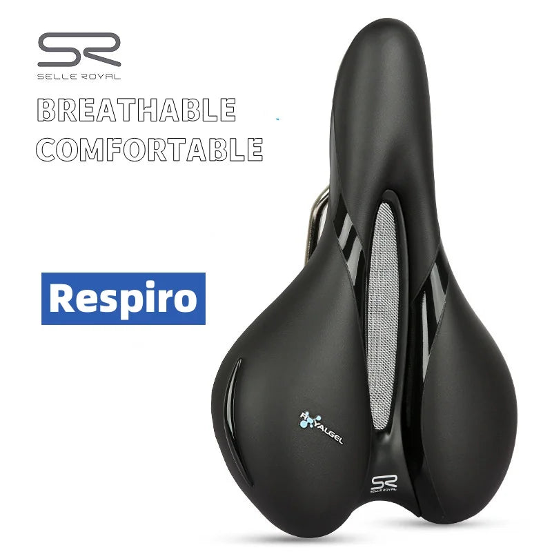 SELLE ROYAL Bicycle Saddle Cushion Seat Respiro Athletic Series Road Bike MTB Off-Road Cycling Accessories Soft Cycling Saddle