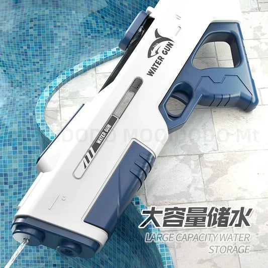 Electric High pressure Water Gun Toys High-Tech Automatic Water Pistol Blaster Soaker Guns Beach Outdoor Pool Toys For Boy Kids