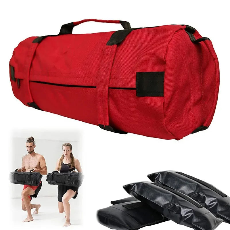 Heavy Duty Workout Sandbags Adjustable Weight Filler Bags For Fitness MMA Boxing Power Training Weightlifting Home Gym Exercise