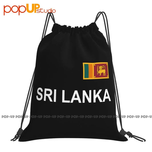 Cricket Sri Lanka Jersey Drawstring Bags Gym Bag Shoe Bag Gymnast Bag