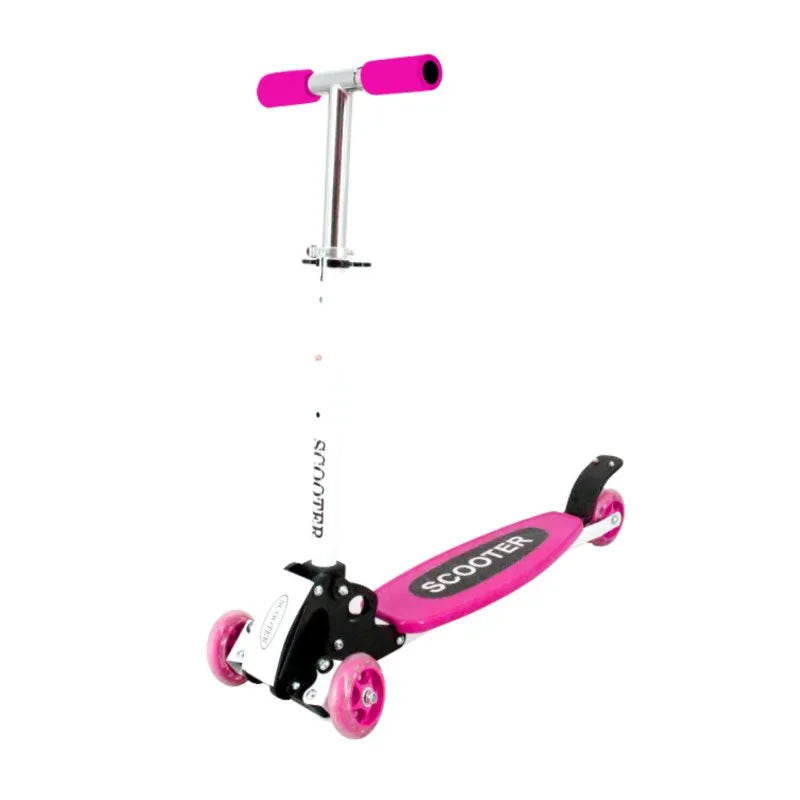 Selfree Foldable Kick Scooter Adjustable Kids Pedal Scooter Suitable For Boys And Girls Aged 2-8 Three Wheel One-Legged Scooters