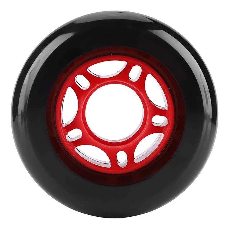 4 Pcs Long Board Wheel Durable 75-85A PU Skateboard Wheels Good Mobile Control Ability Cruising Board Wheel