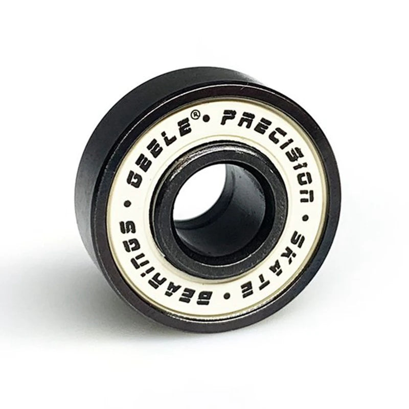 GEELE 2Pcs Skateboard Parts Bearings Professional Double Roller Skate Longboard Bearings ABEC-11 High Speed Skates Board