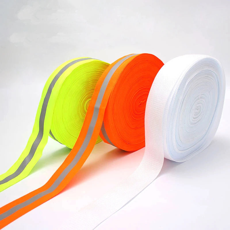 100M Beach Volleyball Football Sideline Track and Field Warning Belt Appliances End Sprint Runway Belt Thickened Reflective